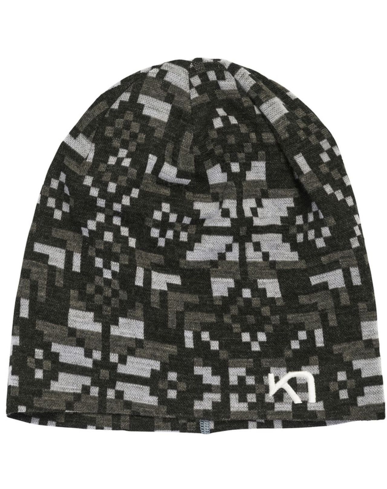 KARI TRAA ELSE BEANIE BLACK Bonnet en laine merinos