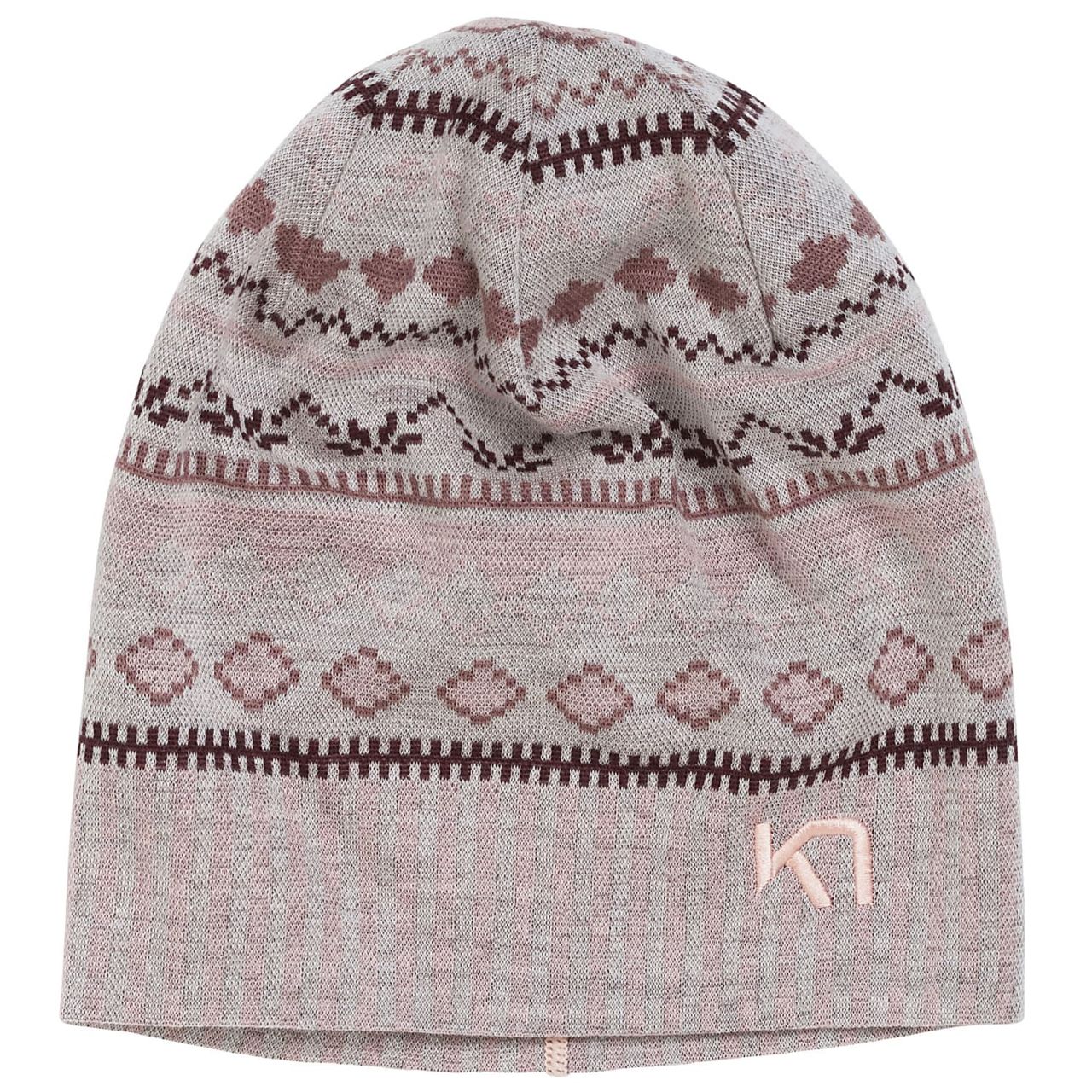 KARI TRAA TUVA BEANIE NWHITE  Bonnet avec laine merinos
