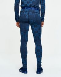 BULA CHECK MERINO WOOL PANT DENIM  Sous vetement technique pas cher