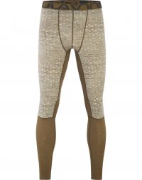 GEO MERINO WOOL PANT MOSS  Sous vetement technique en laine merinos