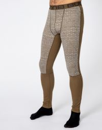 GEO MERINO WOOL PANT MOSS  Sous vetement technique en laine merinos pas cher