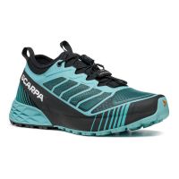 SCARPA RIBELLE RUN BLACK ET AQUA Chaussures de trail