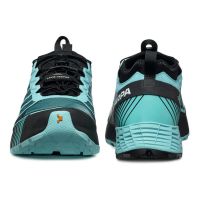 SCARPA RIBELLE RUN BLACK ET AQUA Chaussures de trail pas cher