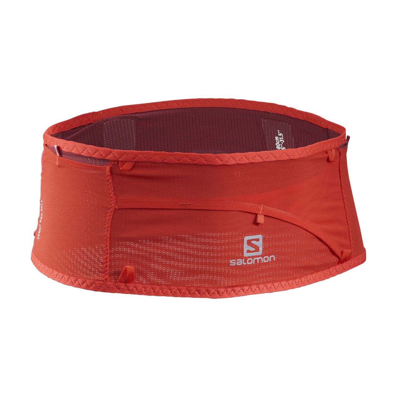 SALOMON SENSE PRO BELT ROUGE Ceinture porte gourde et batons