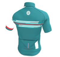 MINOTOR  MAILLOT INFINITE BLEU CORAD  Maillot vélo pas cher