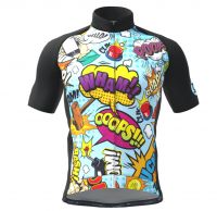 MINOTOR  MAILLOT INFINITE POP ART Maillot vélo pas cher