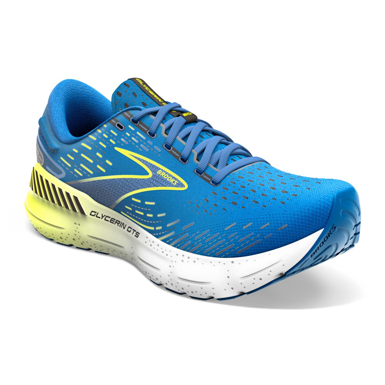 BROOKS GLYCERIN GTS 20 BLUE ET NIGHTLIFE Chaussures de running