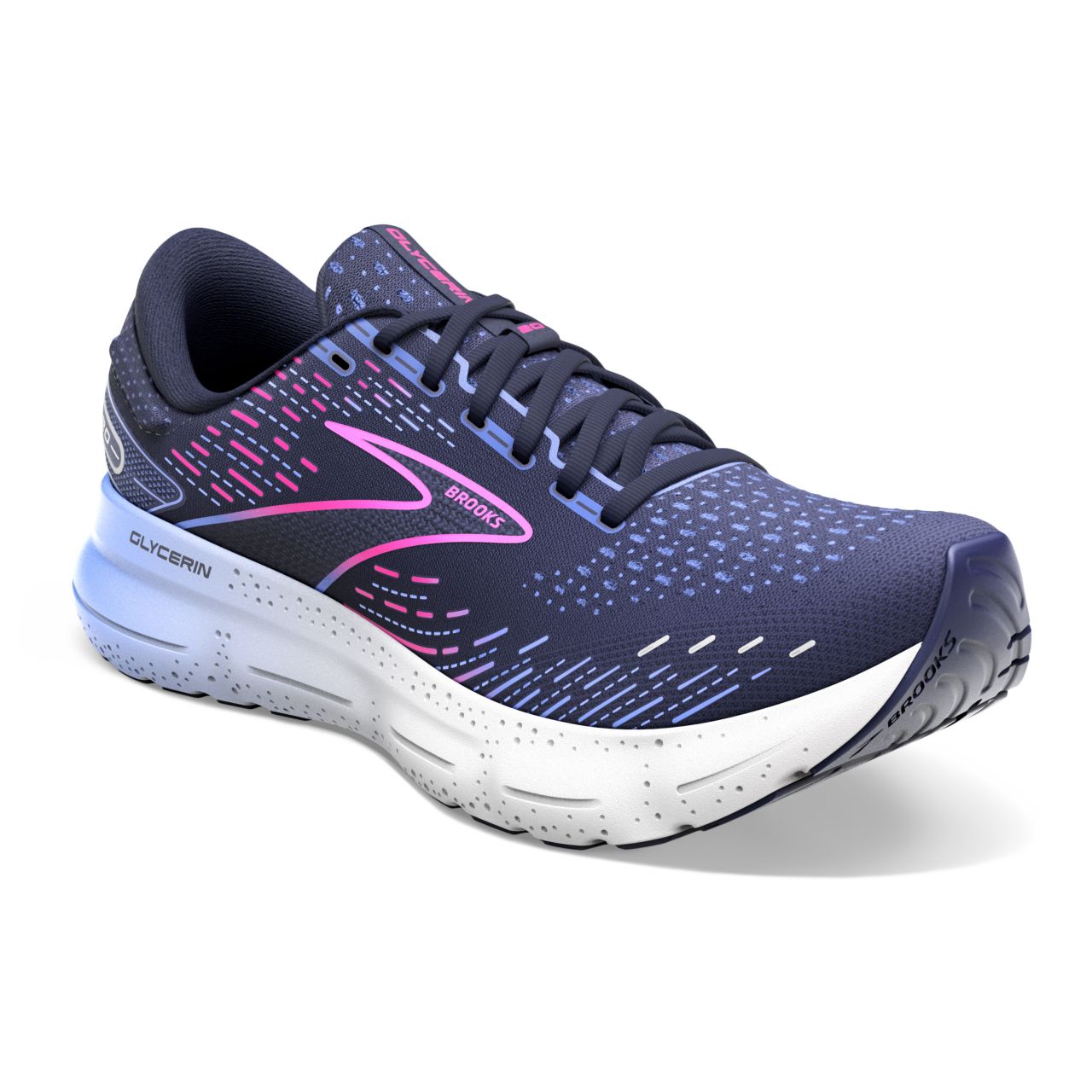 BROOKS GLYCERIN 20 PEACOT ET BLUE Chaussures de running