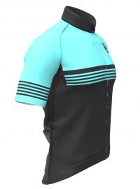 MINOTOR  MAILLOT INFINITE VERT B Maillot vélo pas cher