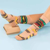 BV SPORT CHAUSSETTES TRAIL ULTRA NUTRISOCKS BURGER Chaussettes de trail pas cher