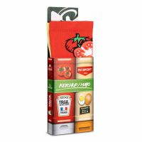 BV SPORT CHAUSSETTES TRAIL ULTRA NUTRISOCKS KETCHUP MAYO Chaussettes de trail pas cher