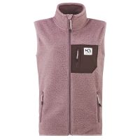 KARI TRAA KARI ROTHE VEST TAUPE Veste Micro polaire