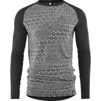 BULA GEO MERINO WOOL CREW DGREY Sous vetement technique en laine merinos