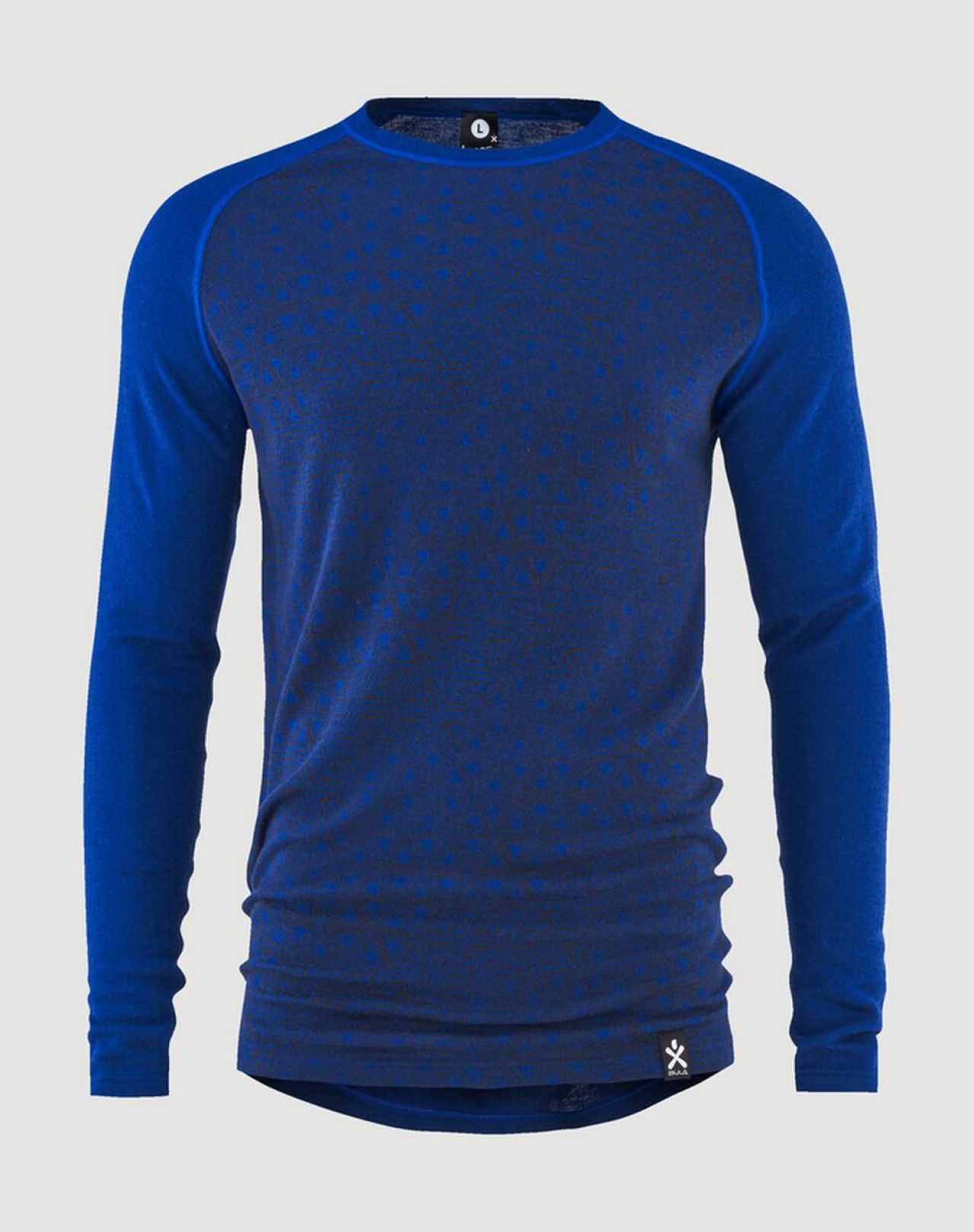 BULA GEO MERINO WOOL CREW LAPIS Sous vetement technique en laine merinos