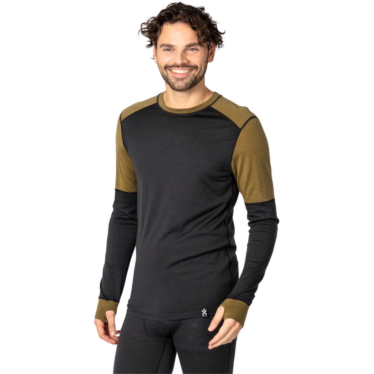 Ensemble Thermique Woolcano En Laine Mérinos 100% - Parfait Pour Le Ski Et Le Plein Air - Homme