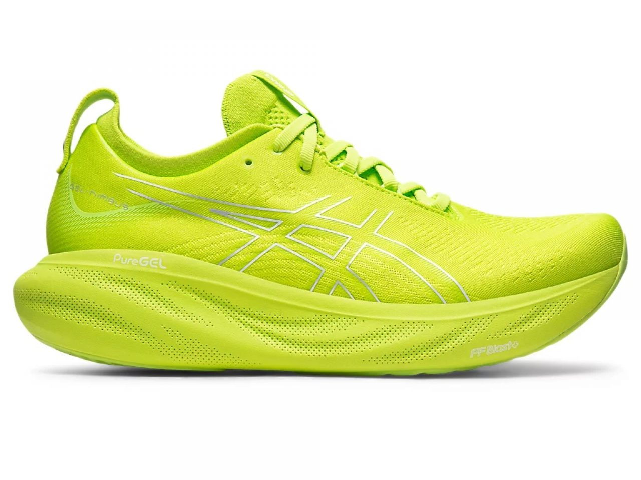 ASICS GEL NIMBUS 25 LIME ZEST Chaussure running asics