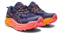 ASICS TRABUCO MAX 2 MIDNIGHT ET PAPAY  Chaussures de trail pas cher