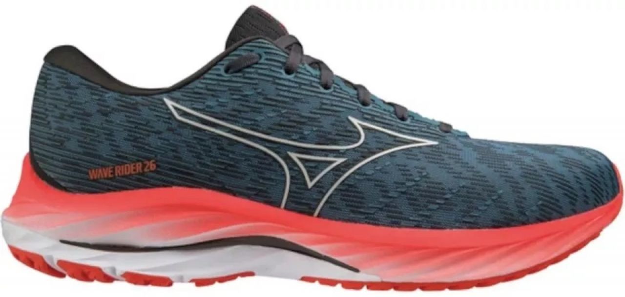 MIZUNO WAVE RIDER 26 PROVINCIAL BLUE ET SOLEIL  Chaussures de running