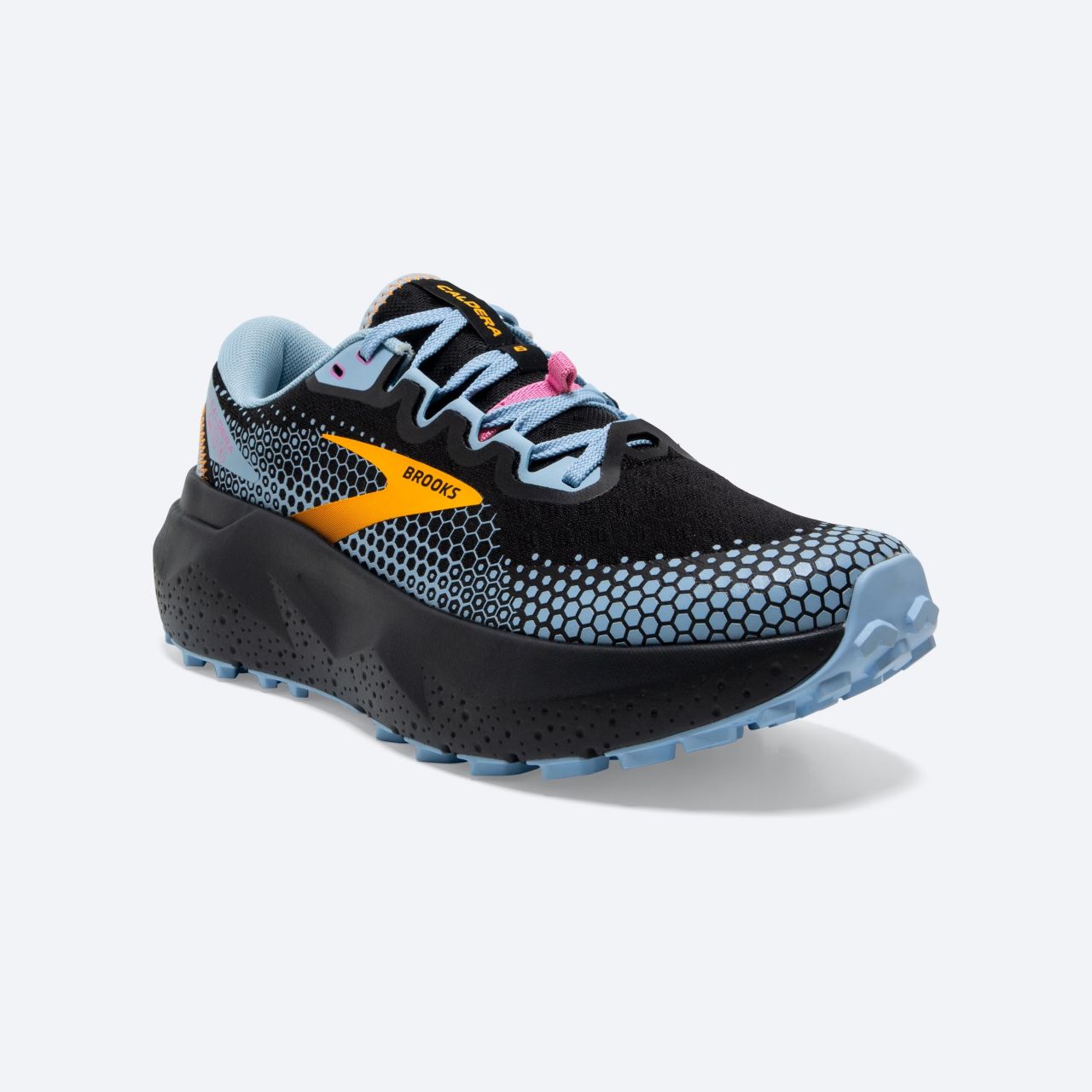 BROOKS CALDERA 6 BLACK ET BLUE  Chaussures de trail