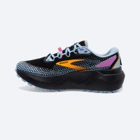 BROOKS CALDERA 6 BLACK ET BLUE  Chaussures de trail pas cher