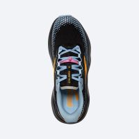 BROOKS CALDERA 6 BLACK ET BLUE  Chaussures de trail pas cher