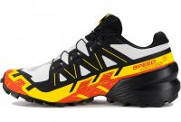 SALOMON SPEEDCROSS 6 EMPIRE YELLOW  Chaussures de trail pas cher