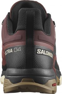 SALOMON X ULTRA 4 GTX  BURNHE ET BLACK Chaussures de Randonnée étanche pas cher