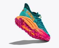 HOKA SPEEDGOAT 5 DEEP LAKE ET CERAMIC Chaussures de trail pas cher