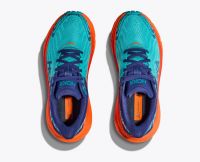 HOKA CHALLENGER ATR  7 CERAMIC ET VIBRANT ORANGE Chaussures de Trail pas cher