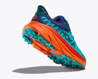 HOKA CHALLENGER ATR  7 CERAMIC ET VIBRANT ORANGE Chaussures de Trail pas cher