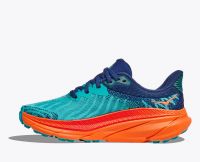 HOKA CHALLENGER ATR  7 CERAMIC ET VIBRANT ORANGE Chaussures de Trail pas cher