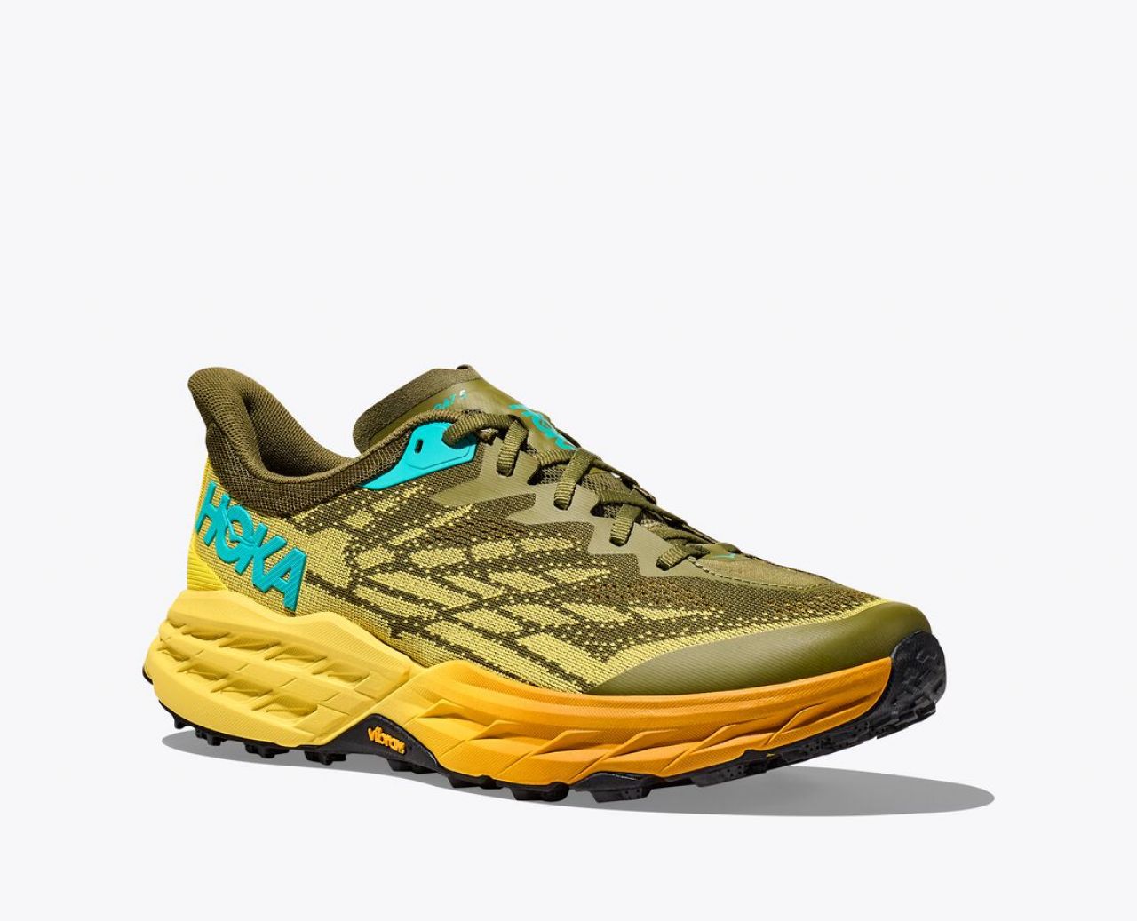 HOKA SPEEDGOAT 5 AVOCADO ET PASSION FRUIT Chaussures de trail
