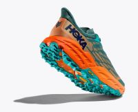 HOKA SPEEDGOAT 5 TRELLIS ET MOCK ORANGE  Chaussures de trail pas cher