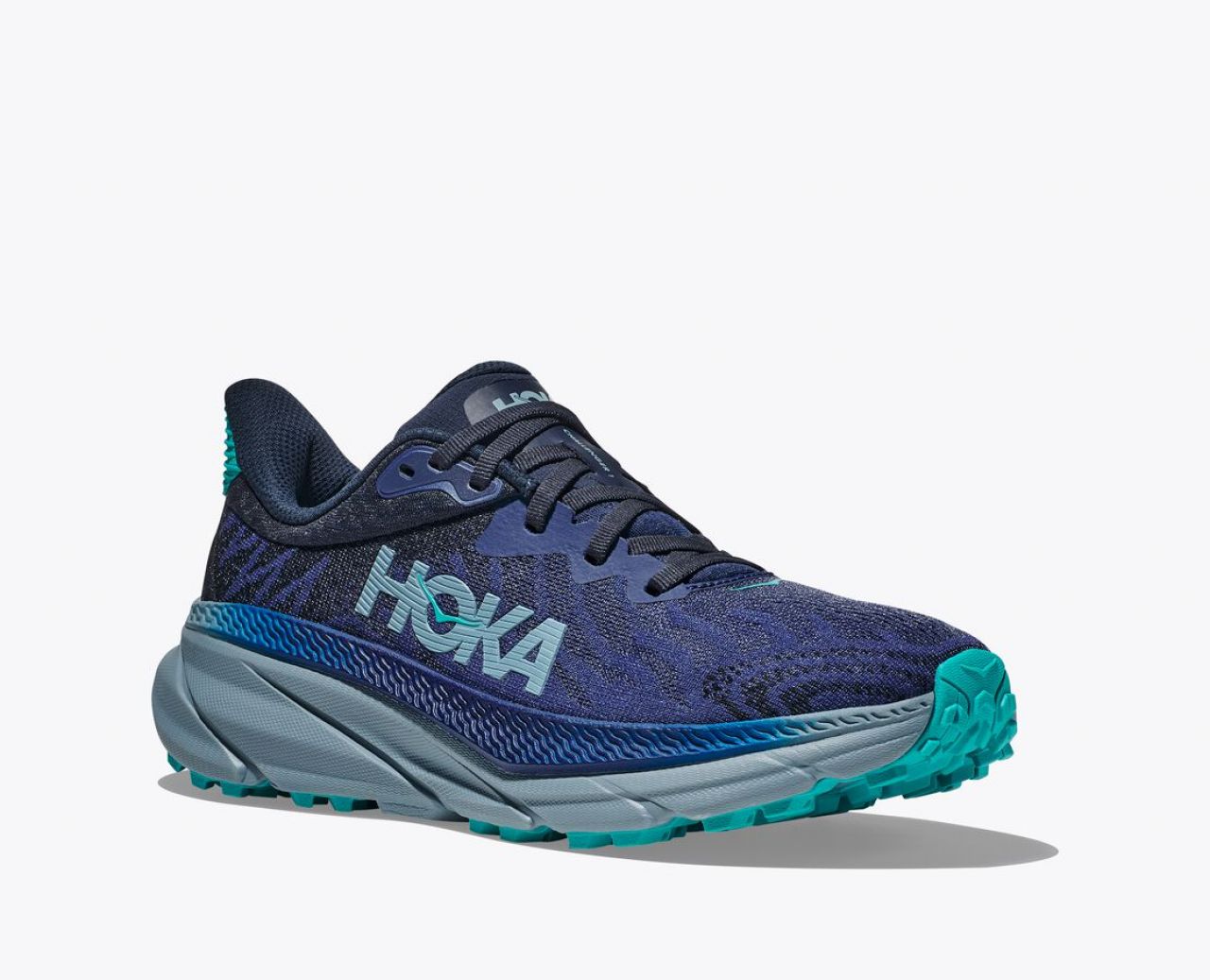 HOKA CHALLENGER ATR  7 BELLWEATHER BLUE  Chaussures de Trail