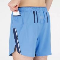 NEW BALANCE IMPACT 5 IN SHORT HERITAGE BLUE Short de running pas cher