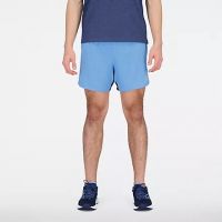 NEW BALANCE IMPACT 5 IN SHORT HERITAGE BLUE Short de running pas cher