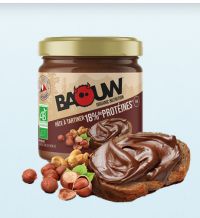 BAOUW PATE A TARTINER PROTEINEE CACAO NOISETTE 200g pâte à tartiner