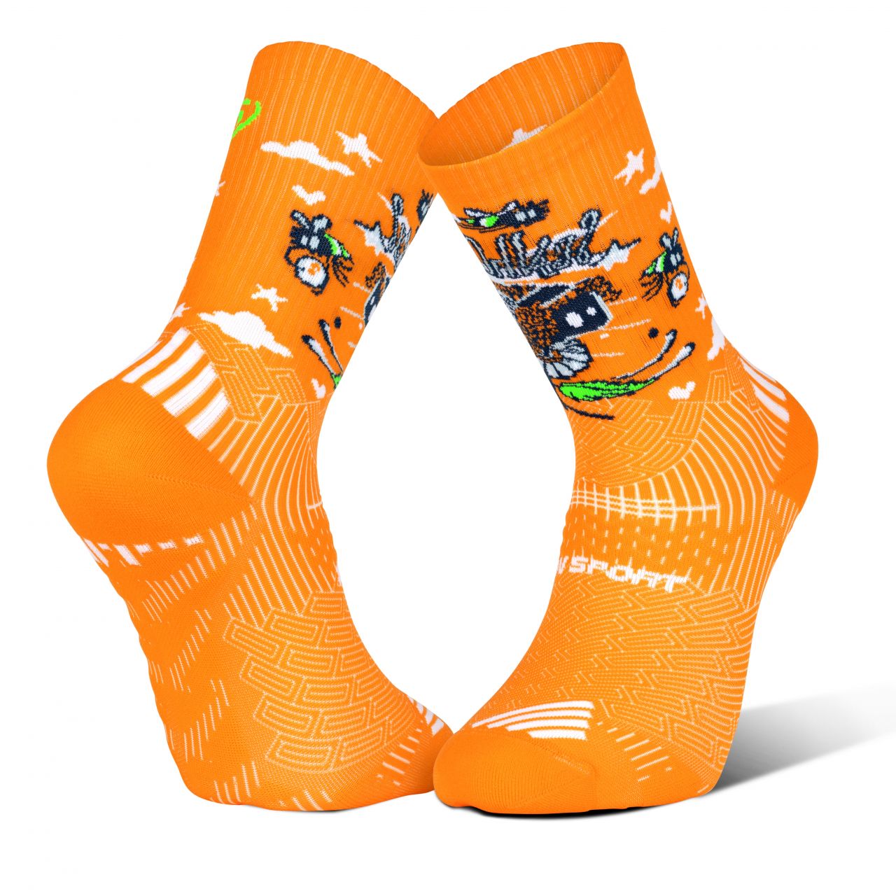BV SPORT CHAUSSETTE RUN COLLECTOR NHOBI SENHORA Chaussettes Made in France