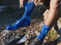 COMPRESSPORT PRO RACING SOCKS V4.0 TRAIL SODALITE BLUE Chaussettes running pas cher