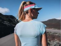 COMPRESSPORT PERFORMANCE SS SHIRT W AQUA Tee shirt de running pas cher