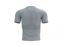 COMPRESSPORT TRAIL HALF ZIPPED SS TOP ALLOY Tee shirt de running pas cher