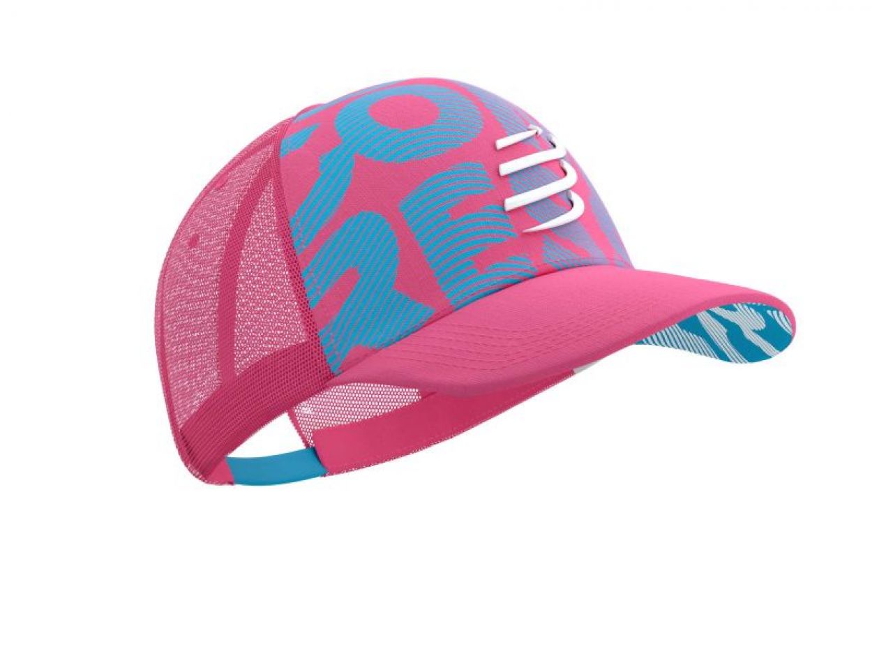 COMPRESSPORT TRUCKER CAP HOT PINK Casquette running
