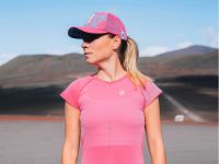 COMPRESSPORT TRUCKER CAP HOT PINK Casquette running pas cher