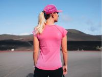 COMPRESSPORT TRUCKER CAP HOT PINK Casquette running pas cher