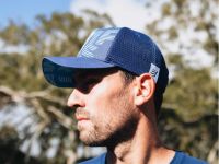 COMPRESSPORT TRUCKER CAP ESTATE BLUE Casquette running pas cher