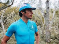 COMPRESSPORT 5 PANEL LIGHT CAP HAWAIIAN OCEAN Casquette running pas cher