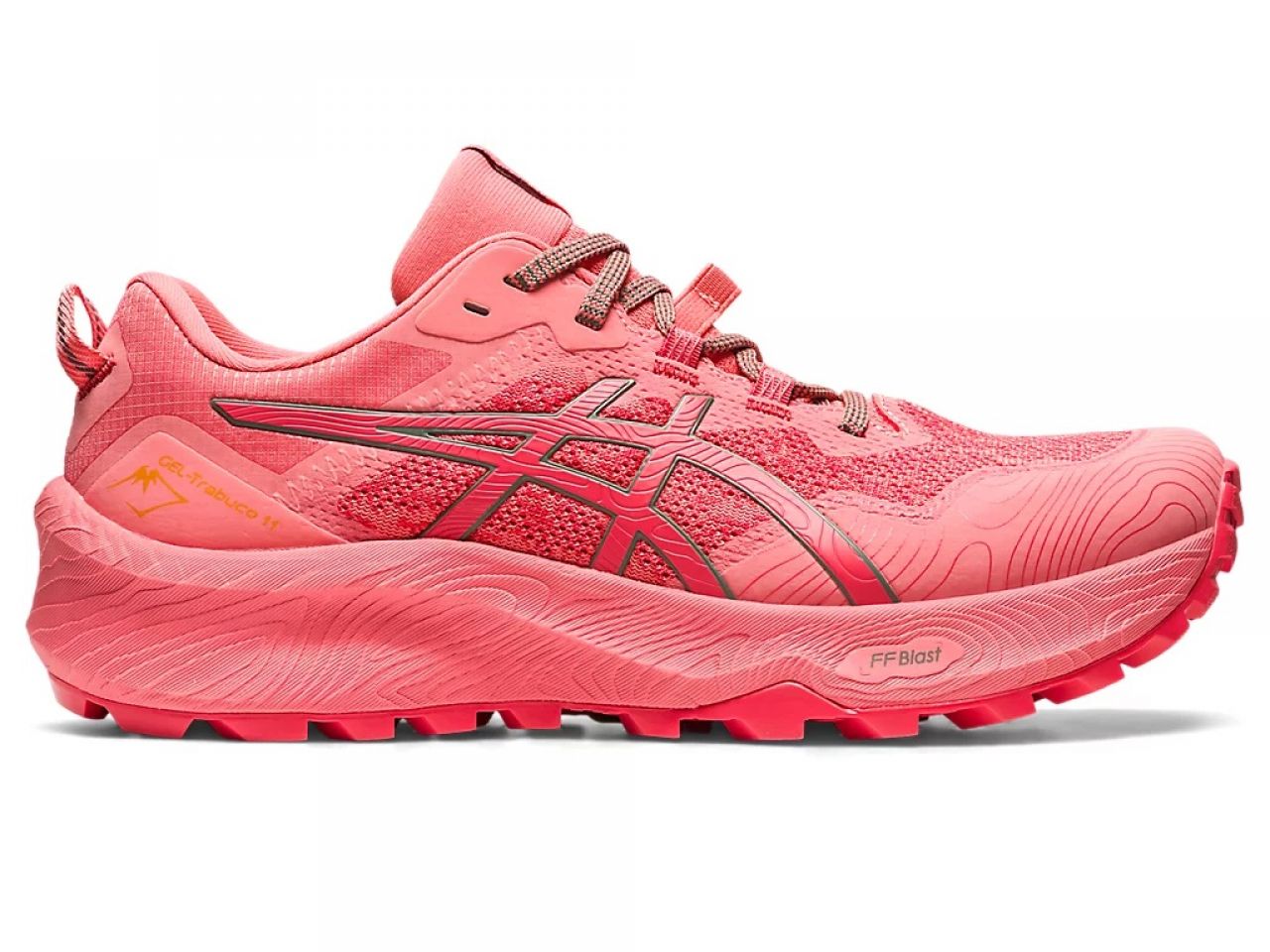 ASICS GEL TRABUCO 11 PINK GRAPEFRUIT  Chaussures de trail