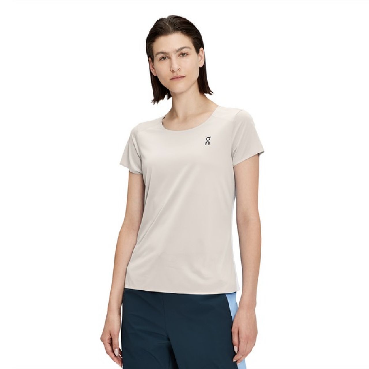 ON RUNNING PERFORMANCE T W PEARL Tee shirt running