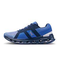 ON RUNNING CLOUDRUNNER SHALE ET COBALT Chaussures de running pas cher