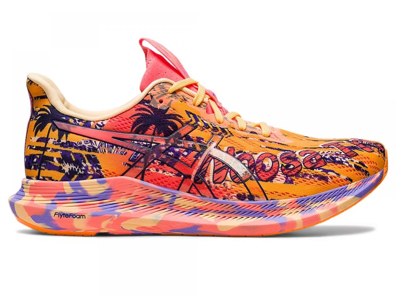 ASICS NOOSA TRI 14 ORANGE POP Chaussures running